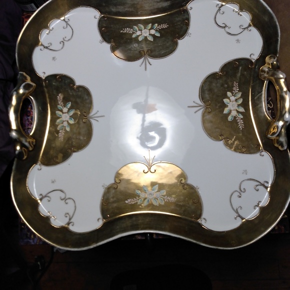 Atique Royal Carlton tray kinda heavy